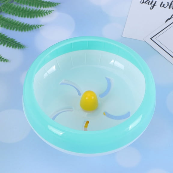 WEUVEB Silent Rat Exercise Wheel No- Small Animal Running Toy for Hamsters Mice Gerbils 1Pc