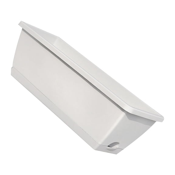WEUVEB 1Pc Resin Plant Basin Rectangular Flowerpot with Thickened Design for Garden Planting