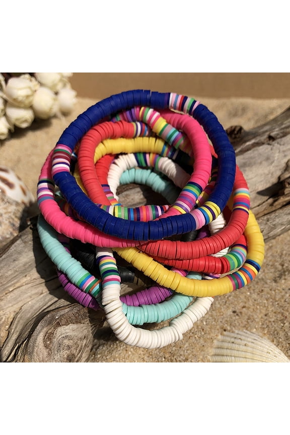 Love Couple Bracelets Purple Simple Design 1Set