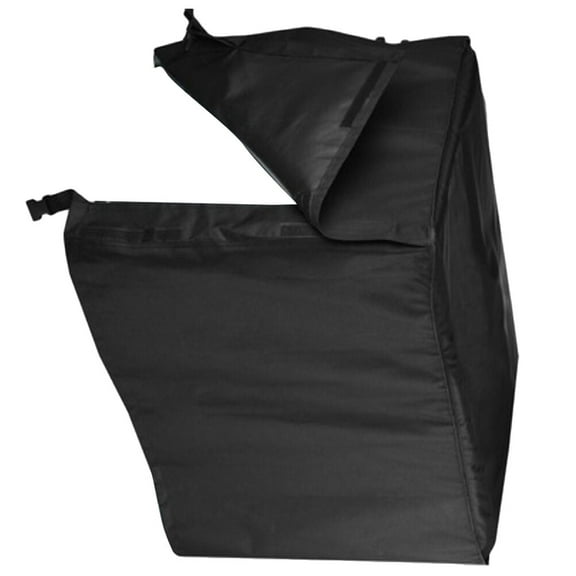 WEUVEB 1Pcs Waterproof Generator Rain Cover Black Polyester for Outdoor Generator Protection