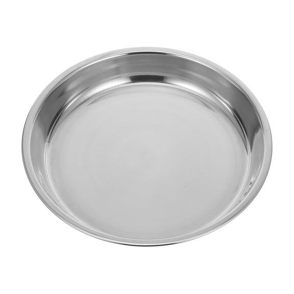 WEUVEB 1Pcs Metal Dinner Plates For Home Use And Food Presentation