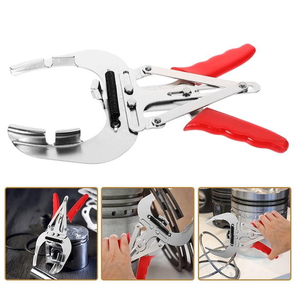 WEUVEB 1Pcs Piston Ring Compressor Pliers Carbon Steel for Car Engine Tools Ring Expansion