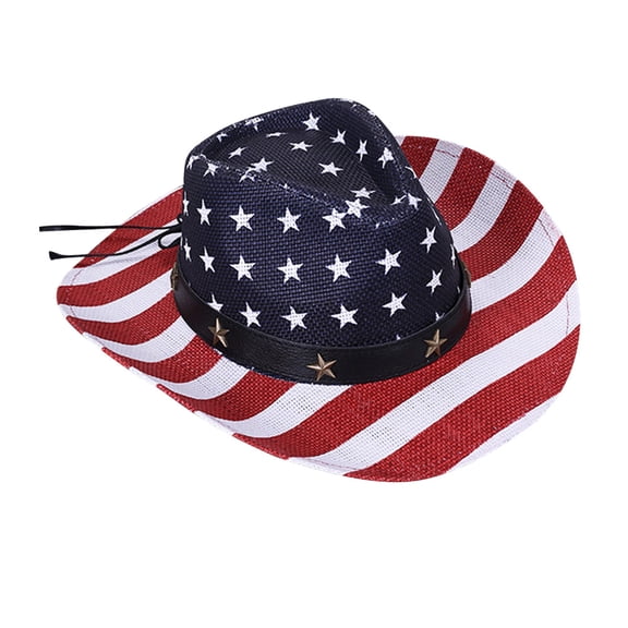 WEUVEB Red Straw Woven Sun Hat Unisex Outdoor Sun Hat for BBQs Beach Hiking 1 Pc