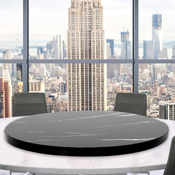 WEUVEB Rotating Table Top Serving Tray 30x30cm - Perfect for Home Dining, Kitchen, and Decorative Use