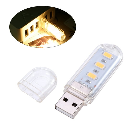 WEUVEB 1Pcs Usb Light Night For General Users Disk Shape