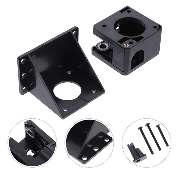 WEUVEB 1Set 3D Printer Extruder Replacement with 1.75mm Filament Feeder in Assorted Color
