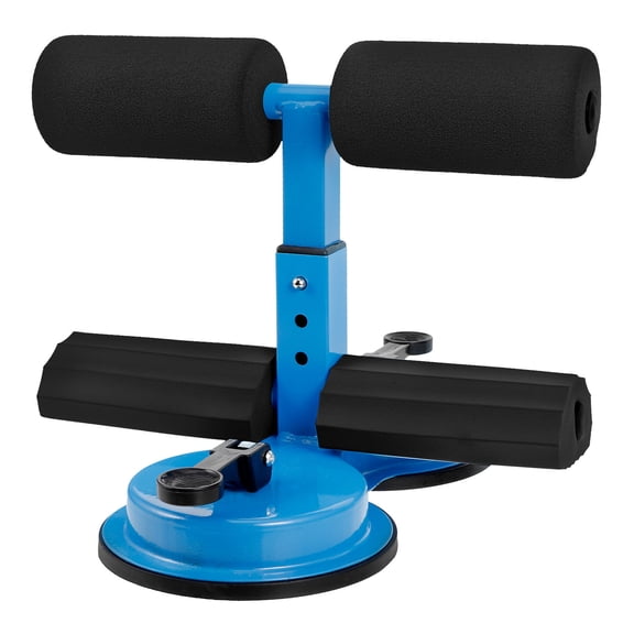 WEUVEB 1Set Exercise Bar Sit Ups Helper Blue Iron PVC For Home Gym Accessories