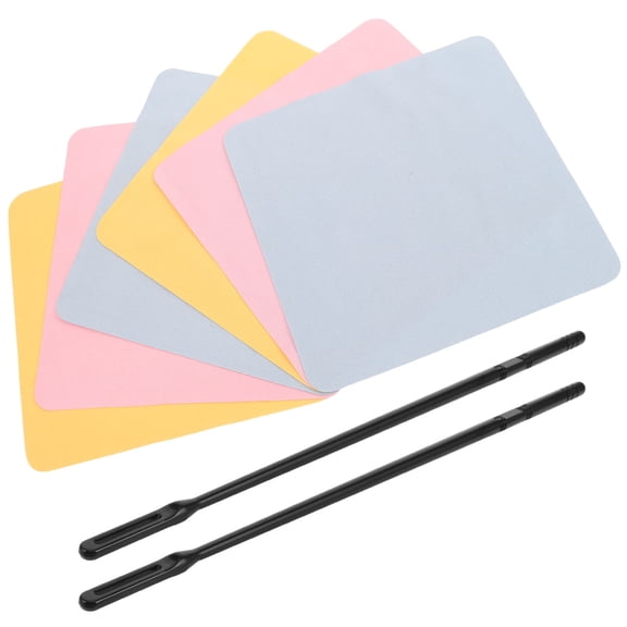 WEUVEB 1Set Musical Instrument Cleaning Kit with Polishing Cloth for Sax and Flute