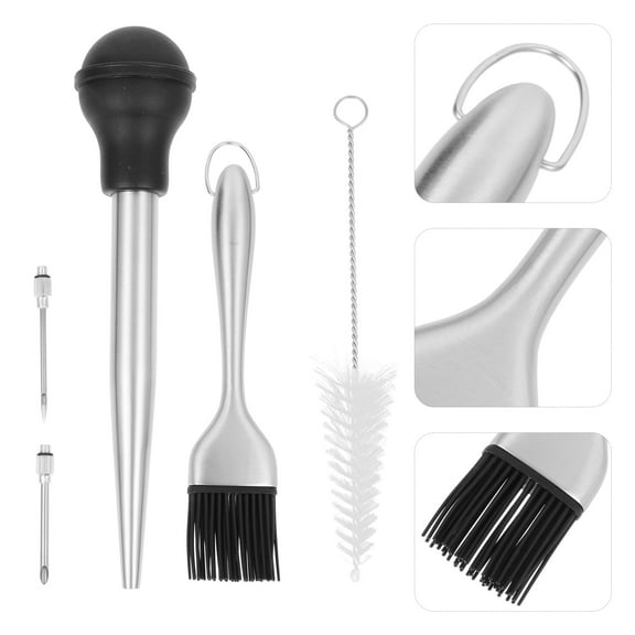 WEUVEB Turkey Baster Set Home Cooks 1 Set