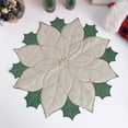 thumbnail image 1 of WEUVEB 2-Pack Multi-Color Holiday Placemat Set with Insulation for Table Decoration and, 1 of 8