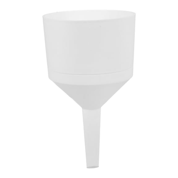 WEUVEB 1Set White Plastic Buchner Funnel for Flask Filtering Kit 11.8X3.1X3.1in