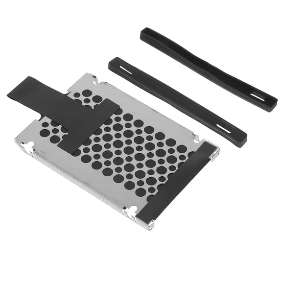 WEUVEB Hard Drive Mounting Bracket Kit with Guide Rail, Screws for Secure Desktop PC Installation and Easy Upgrade