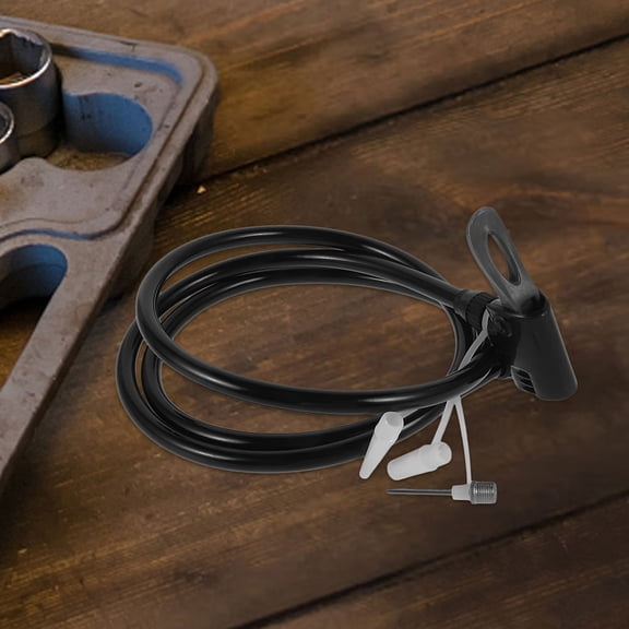 WEUVEB 2 Pcs Bike Tire Pump Replacement Parts Black Plastic for Wide Use and Cold Weather Cycling