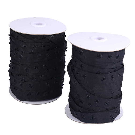 WEUVEB Snap Fastener Black Quilt Cover Snaper for Clothes Sturdy and Practical