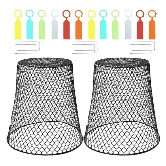 WEUVEB 2Sets Strawberry Plant Protector Cage for Garden Vegetable Protection