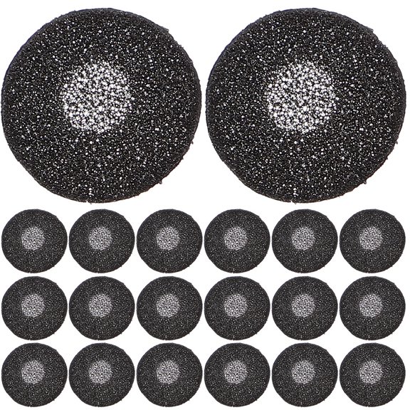 WEUVEB Earphone Cover Pads Sponge Black Flexible Protective Earbud Tips 200 Pieces Replacement