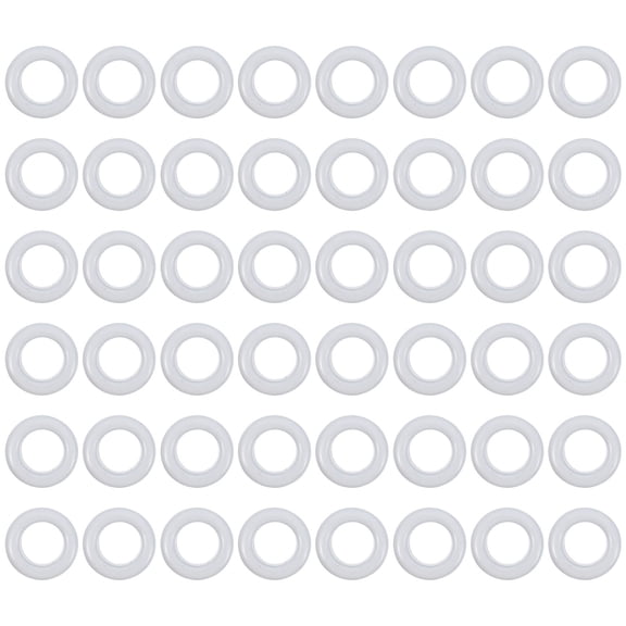 WEUVEB 200Pcs White Snap Fasteners Kit Metal Eyelets Button Set for Accessories and Apparel