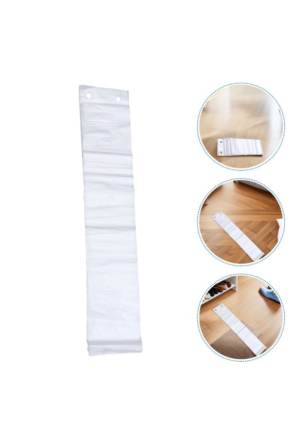 200Pcs Waterproof Transparent Disposable Umbrella Bags Plastic Film for Clean Storage Use