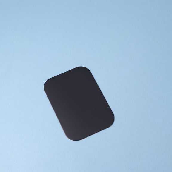 WEUVEB Magnetic Patch for Bracket Use Black Metal Plate Easy Install 20Pcs