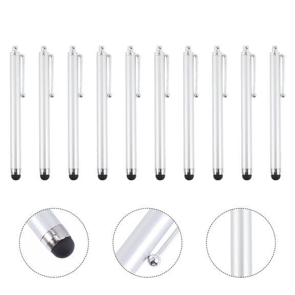 WEUVEB 20Pcs Stylus Pen with Soft Rubber Nib for Touch Screen Devices Smooth Accurate Control