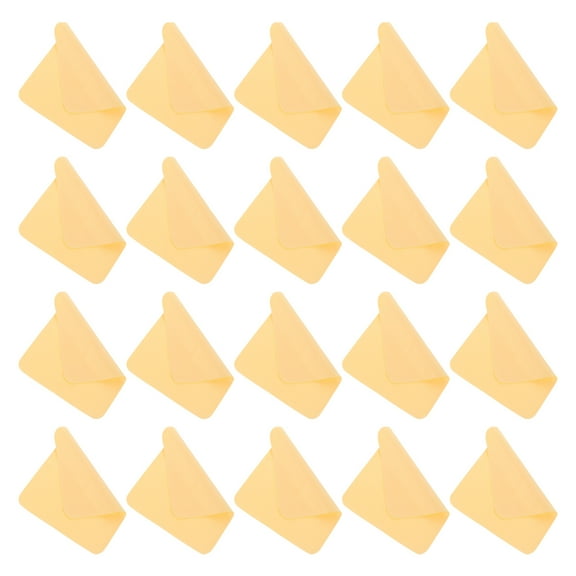 WEUVEB Eyeglass Lens Cleaning Cloths, 20 Pcs Suede Velvet Fabric, Soft Microfiber for Glasses, Sunglasses, Screens