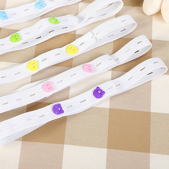 WEUVEB 20pcs Cloth Diaper Belt Baby Safety Products Rectangular Straps for Daily Use