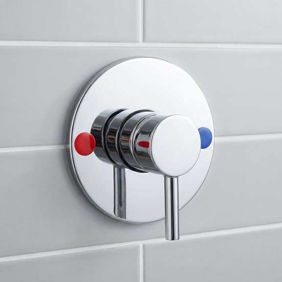 WEUVEB Hot and Cold Indicator Stickers for Bathroom and Kitchen, Temperature Labels, 210 Count