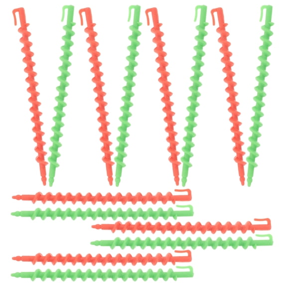 WEUVEB 22Pcs Multi-Color Spiral Hair Curlers with Design for Curl Styles and Easy Use