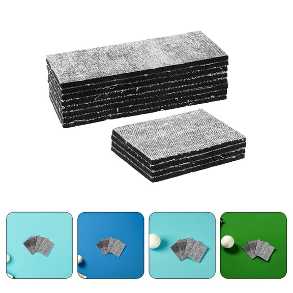WEUVEB 24Pcs Noise Reducing Rubber Cushion Pads for Pool Table Replacement