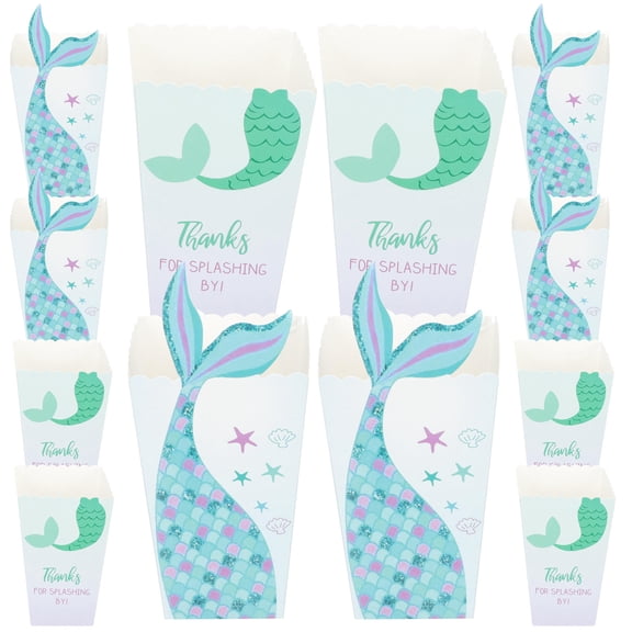 WEUVEB Disposable Popcorn Containers in Assorted Colors for All Occasions