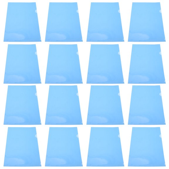 WEUVEB A4 Plastic File Organizer Folder for Documents 25 Pieces