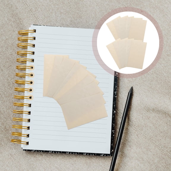 WEUVEB 280pcs Paper Hole Reinforcements For Hole Punch Reinforcement Labels White Paper Simple Design