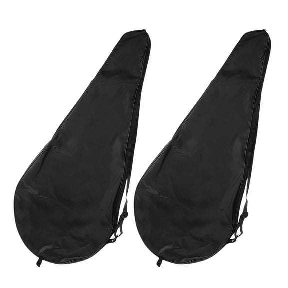 WEUVEB 2-Pack Tennis Racket Storage Bags, Oxford Cloth Cases for Daily Training and Sports Gear