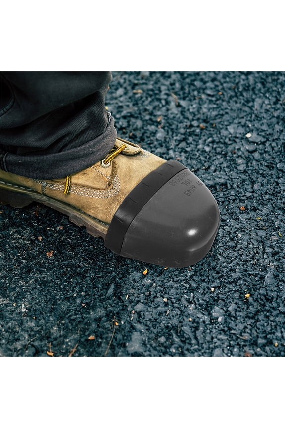 2Pairs Toe Caps Inserts Plastic Rubber Safety Covers for Work Shoes Universal Fit