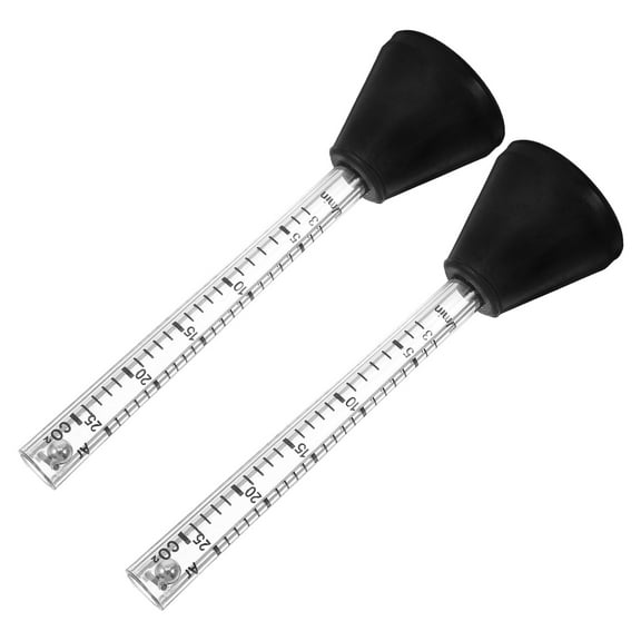WEUVEB 2Pcs Argon Co2 Flow Meter Plastic Regulator for Home and Industrial Welding