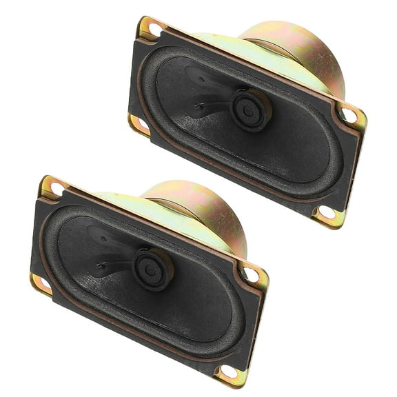 WEUVEB Replacement Liquid Crystal TV Speakers, , 2 Pieces, Compatible with Various TV Models, Sound