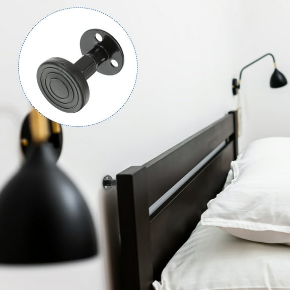 WEUVEB 2-Pack Metal Bed Frame Stabilizer Supports Anti-Shake for Furniture, and Easy to Install