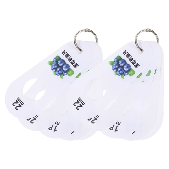 WEUVEB Plastic Blueberry Measuring Caliper High Precision Kitchen Tool 2Pcs