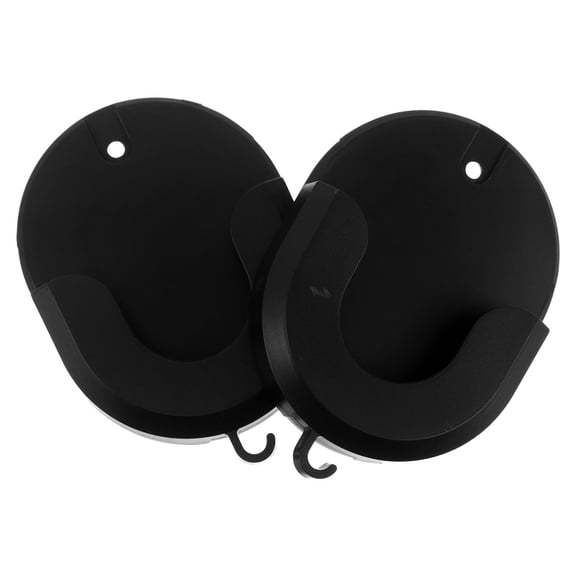 WEUVEB Camera Holder Mount, Black Plastic, No Drill, Easy Install, Home Security, 2Pcs