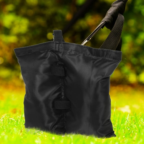 WEUVEB 2Pcs Canopy Weights Bag for Tent Stability Enhancement 38.0x35.0x1.0in