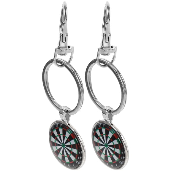 WEUVEB Darts Keychain Creative Key Holder for Hanging Keys Assorted Color 2Pcs