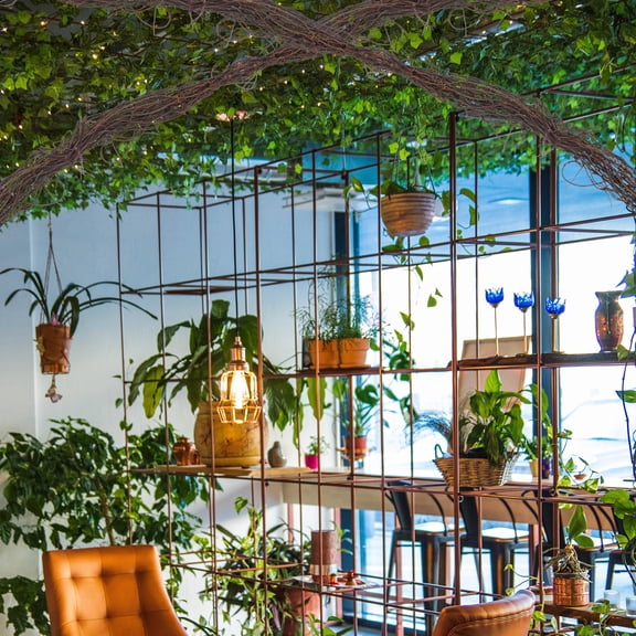 WEUVEB 2Pcs Decorative Vines Vine Wreaths for Crafting Holiday Decoration