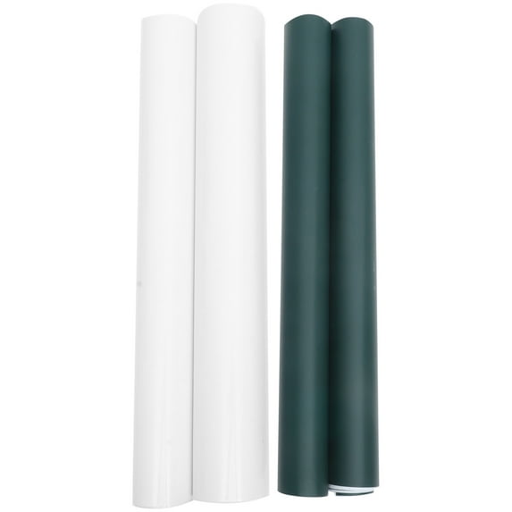 WEUVEB 2Pcs Dry Erase Whiteboard Sheet for Kitchen Notice Board and Home Use 39.3X17.68X0.04in