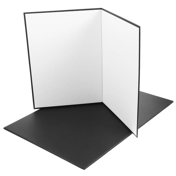 WEUVEB 2-Pack Folding White Reflector Boards for Photography, Camera Lighting, Studio Backdrop and Product Shooting