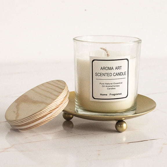 WEUVEB 2Pcs Iron Tea Tray with Golden Spray Finish for Stylish Wedding and Storage Decor