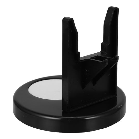 WEUVEB Arts and Crafts Glue Holder Black Stable Nonstick Antidrip Base for Easy Storage 2 Pieces
