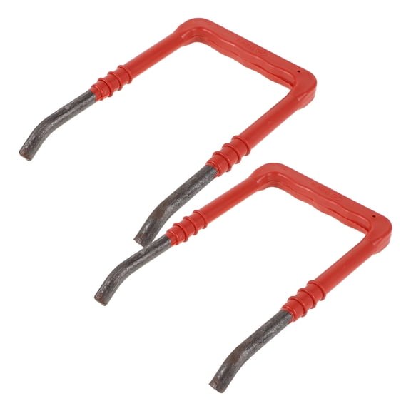 WEUVEB 2Pcs Ladder for Well with Sturdy and Safe Design for Maintenance and Inspection Use