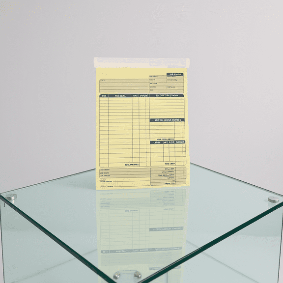 WEUVEB 2Pcs Small Business Invoice Receipt Book with Multi Color Effortless Duplicate System
