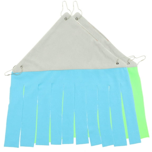 WEUVEB 2Pcs Bunny Hideout Pet Tent House Breathable Comfortable Small Animal Hideaway