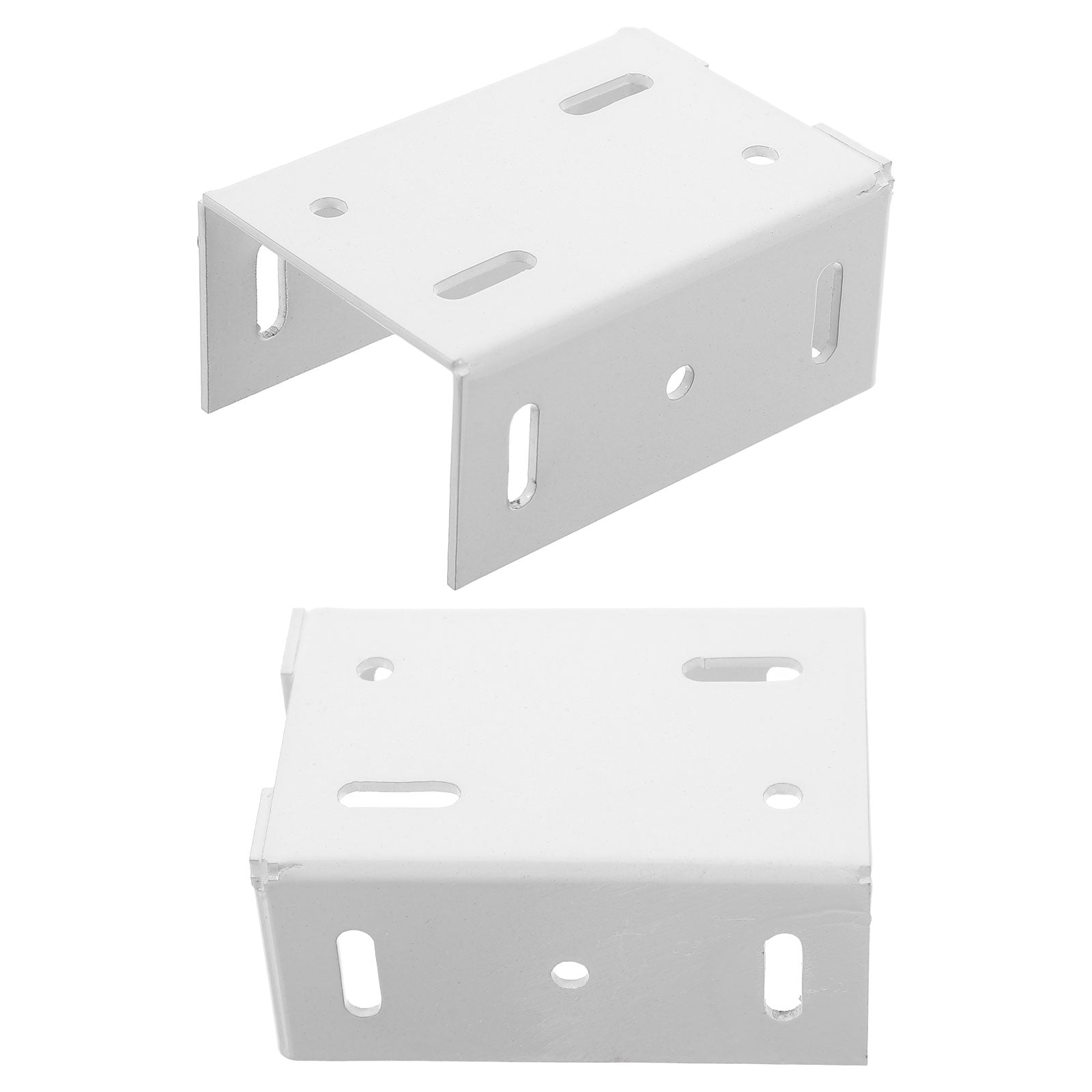 WEUVEB 2Pcs Stair Railing Bracket for Homeowners with Galvanized Steel ...